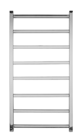 ELECTRIC 800 X 500 SQUARE TUBE STAINLESS STEEL LADDER RADIATOR