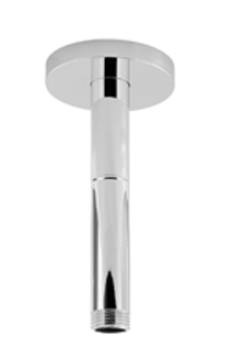 UNIVERSAL CEILING ARM FOR 1/2 OR 3/4 INCH HEAD CONNECTIONS CHROM